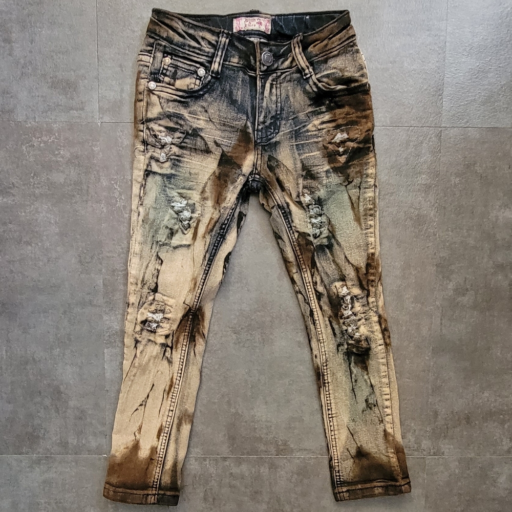 Denim & Rivets Kids Jeans, Size 5